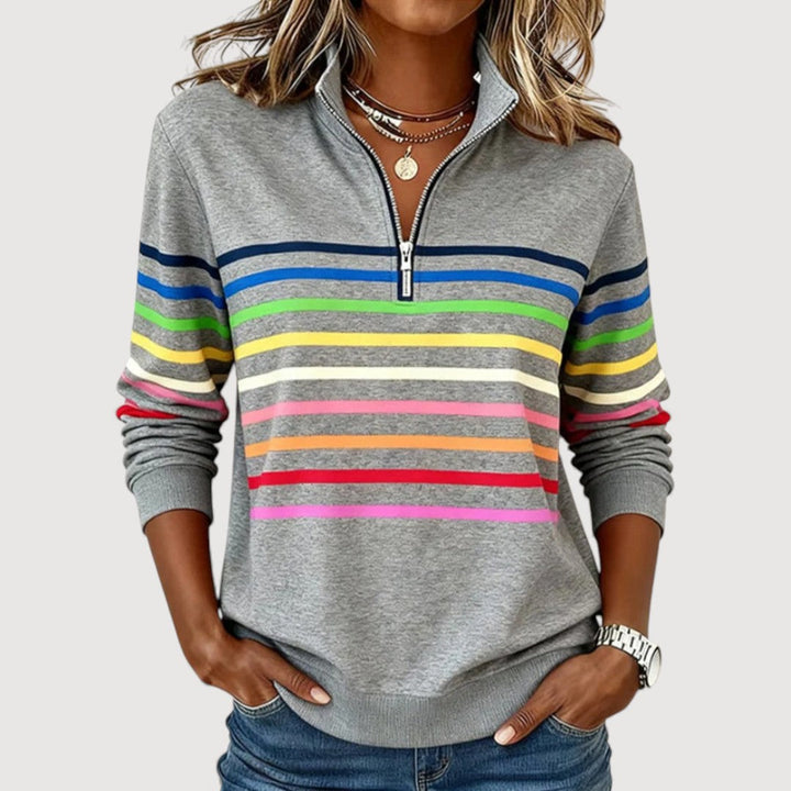LAICA – RELAXED ZIP TOP