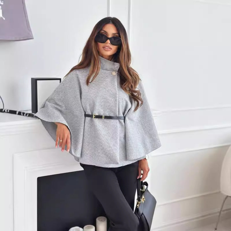 Selviora | Chic Butterfly Jacket with belt
