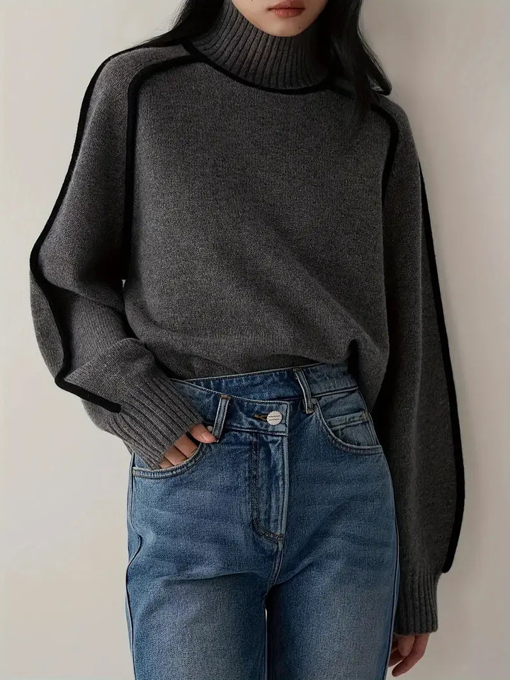 Valeria Fitted Winter Turtleneck
