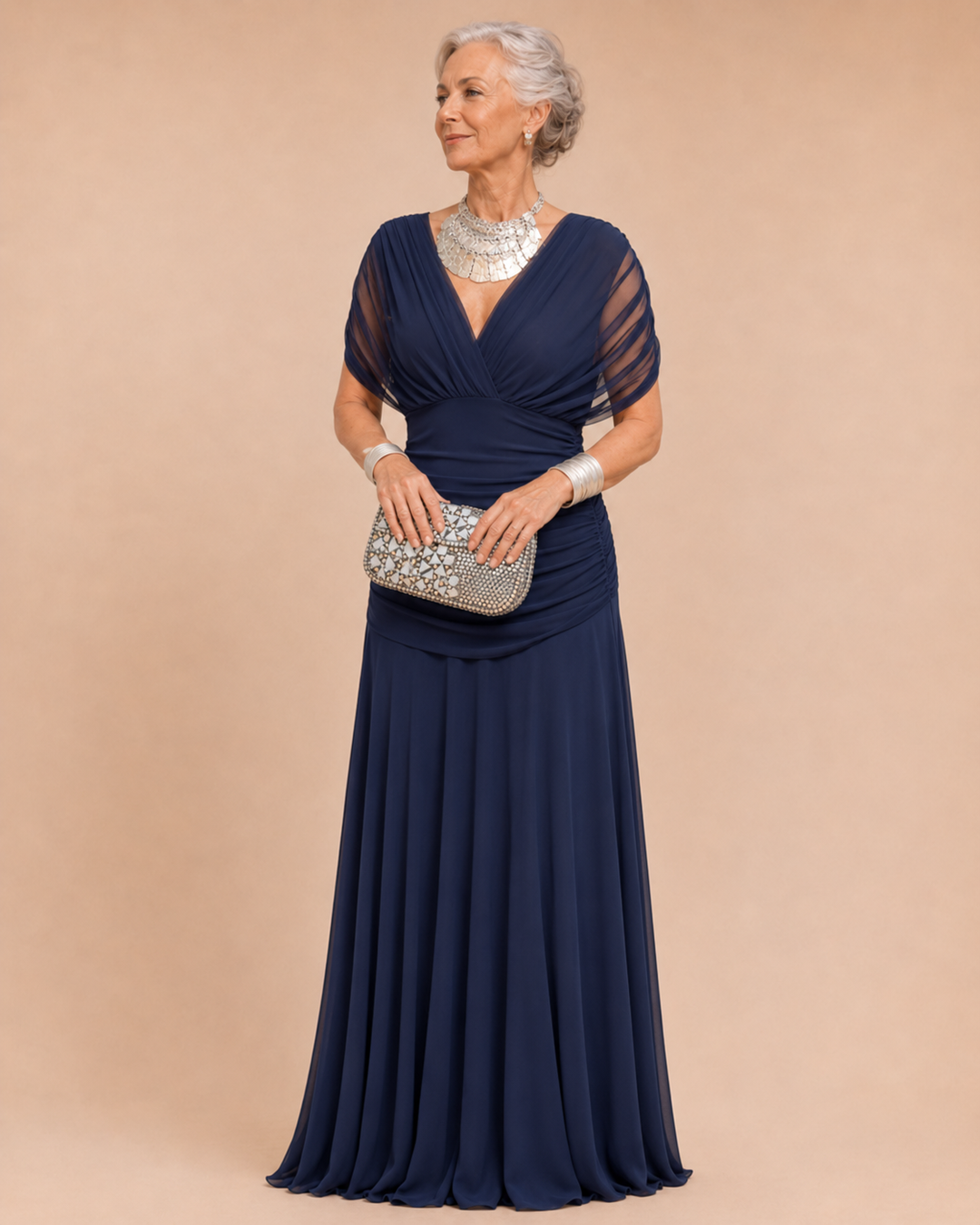 Valentina™ | Floral V-Neck Maxi Dress