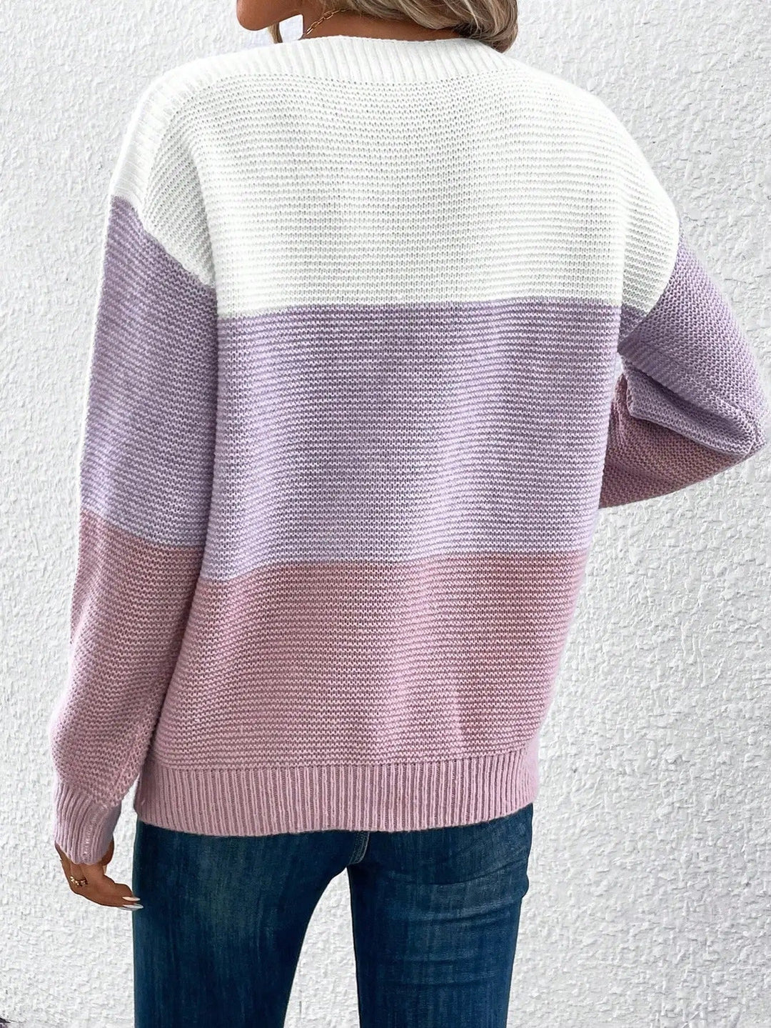 FENELLA | OMBRE KNIT JUMPER WITH TUMMY COVERAGE
