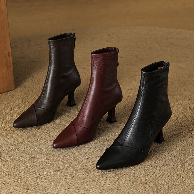 Alyn Genuine Leather Boots