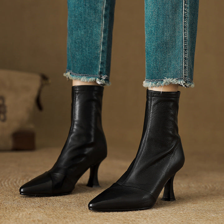 Alyn Genuine Leather Boots