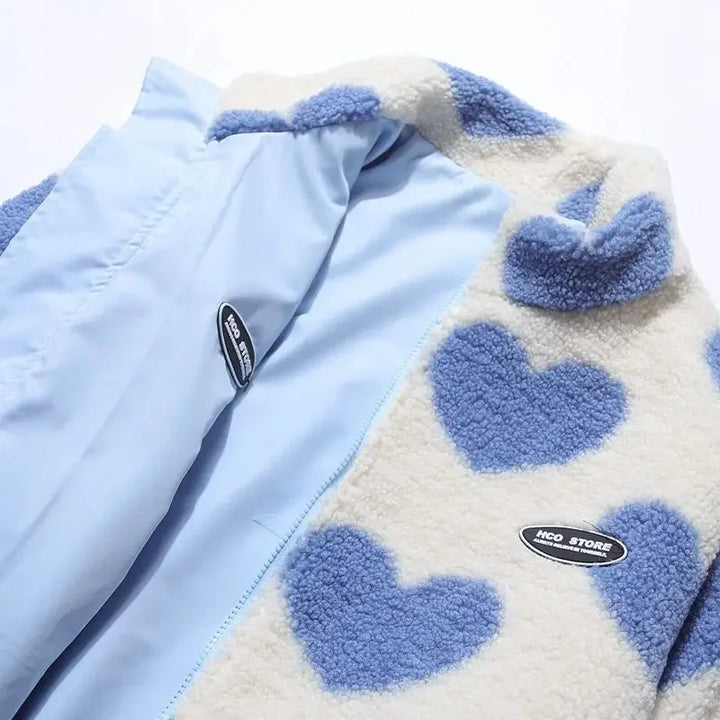 Riley™ | Reversible Cozy Heart Jacket