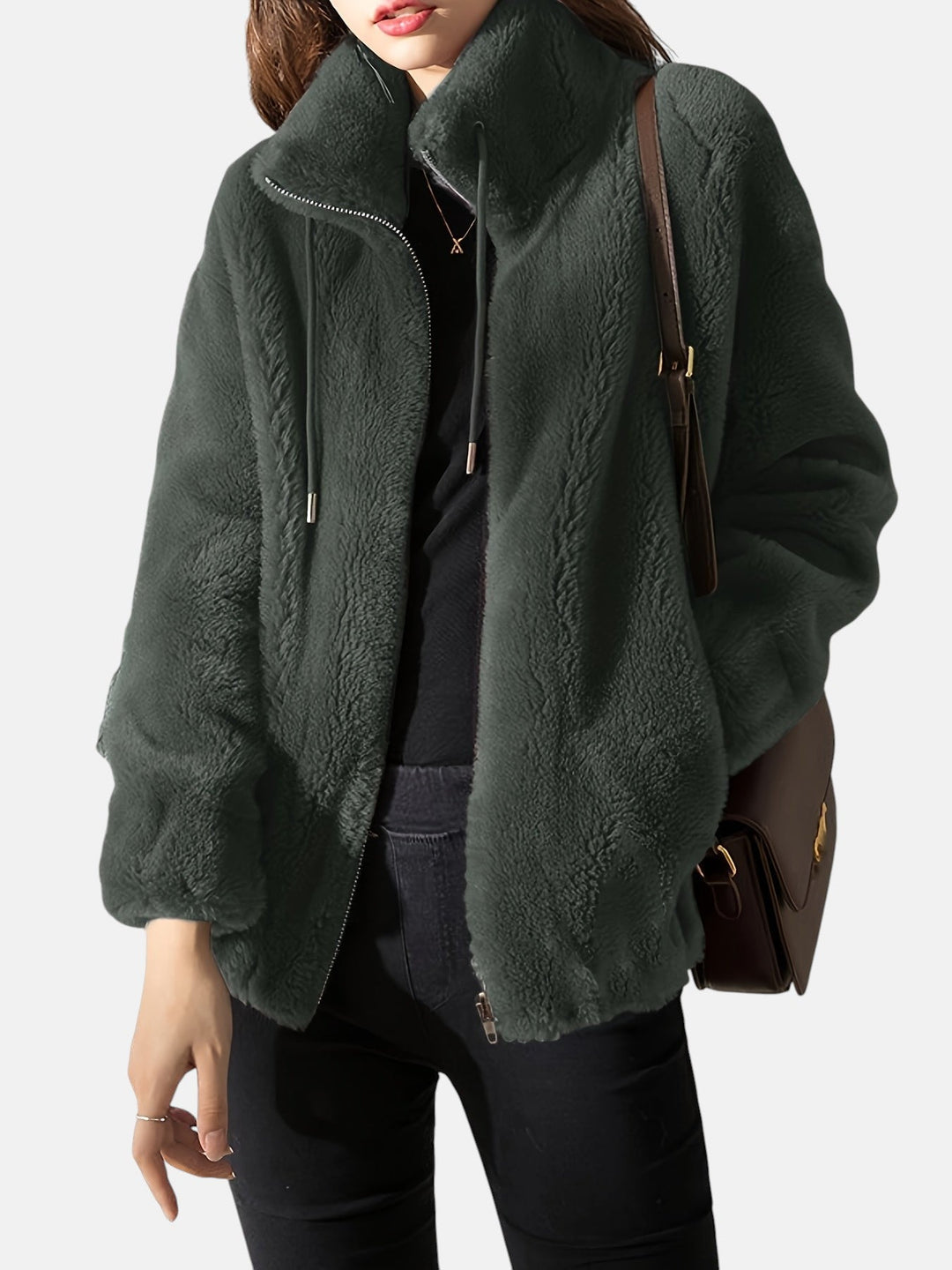 Alya | Cozy Zip Jacket